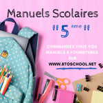 Manuels scolaires 5ème