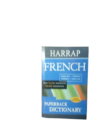 Dictionnaire Bilingue HARRAP (Anglais et Français)